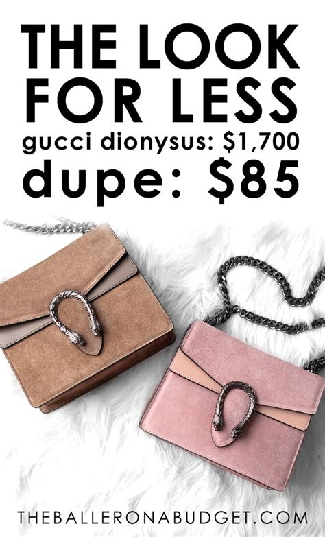 gucci dionysus mini vs valentino mini|The Look For Less : Gucci Dionysus Mini – $1,700 vs. $85.